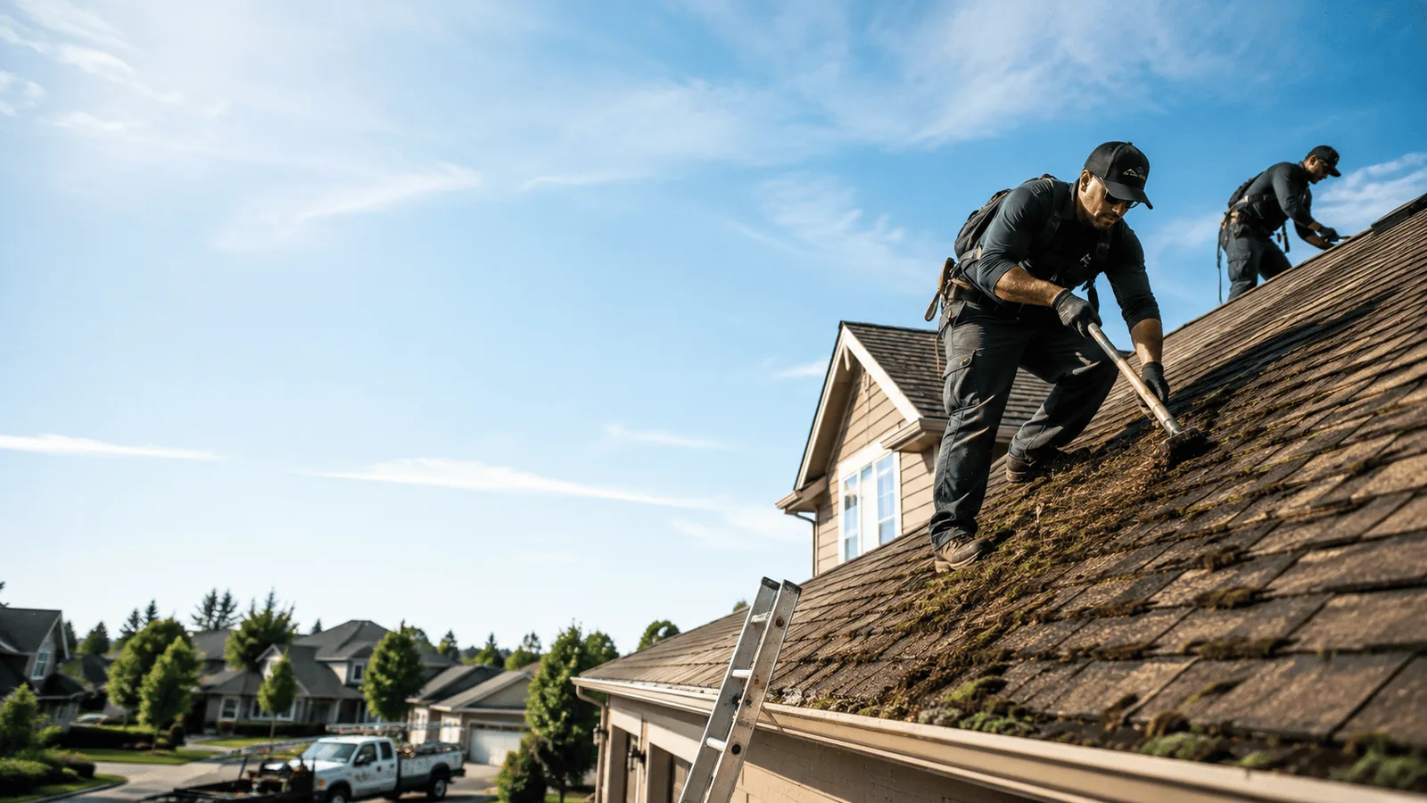 Roof Moss Removal in Sheyenne, ND near me